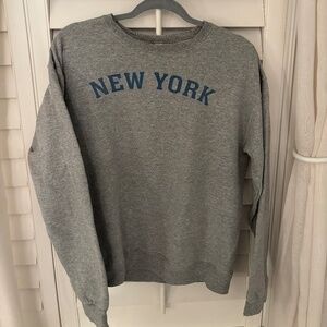 Grey New York Sweatshirt